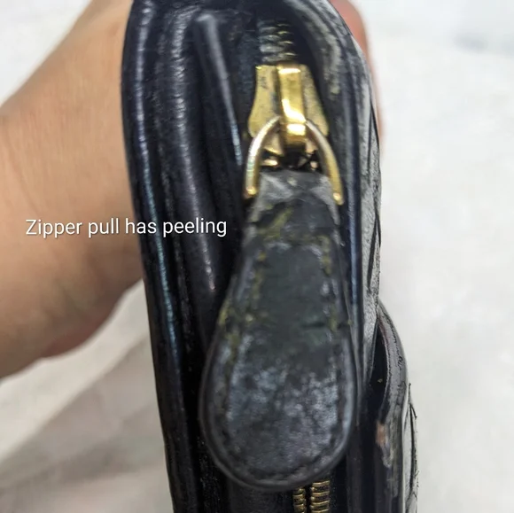 Bottega Veneta 2008 Wallet, Foldover Snap 3/4 Zip Leather, Intrecciato 150509 - Picture 11 of 13